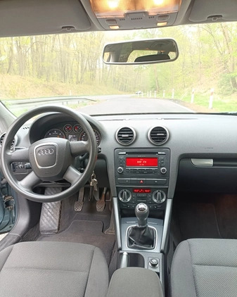 Audi A3 cena 25000 przebieg: 202000, rok produkcji 2008 z Suchań małe 106